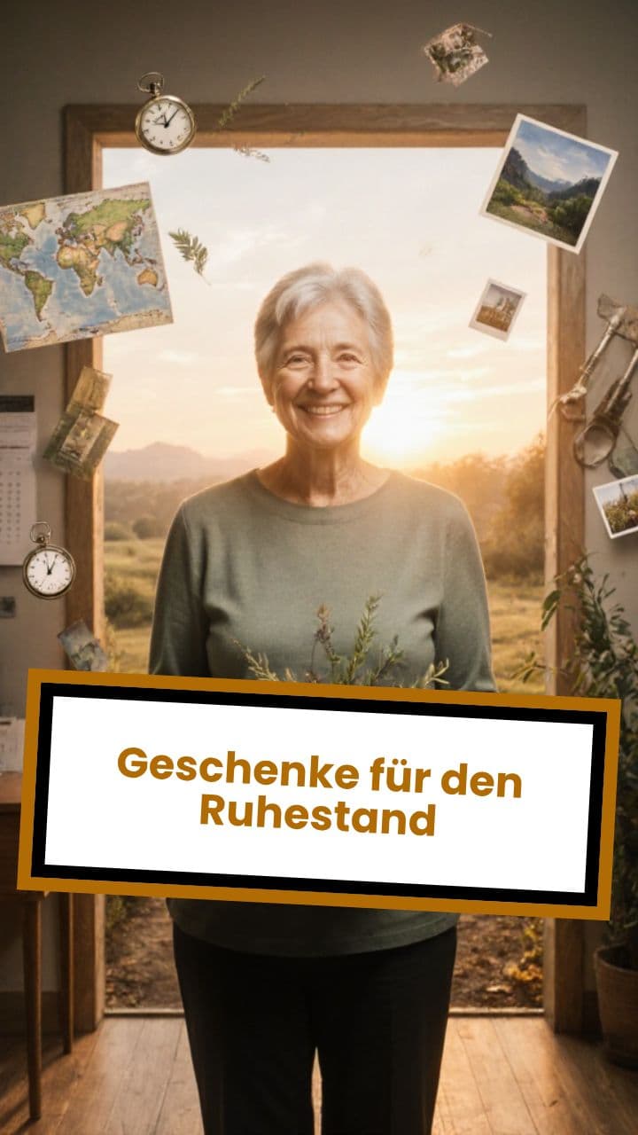 Geschenke für den Ruhestand