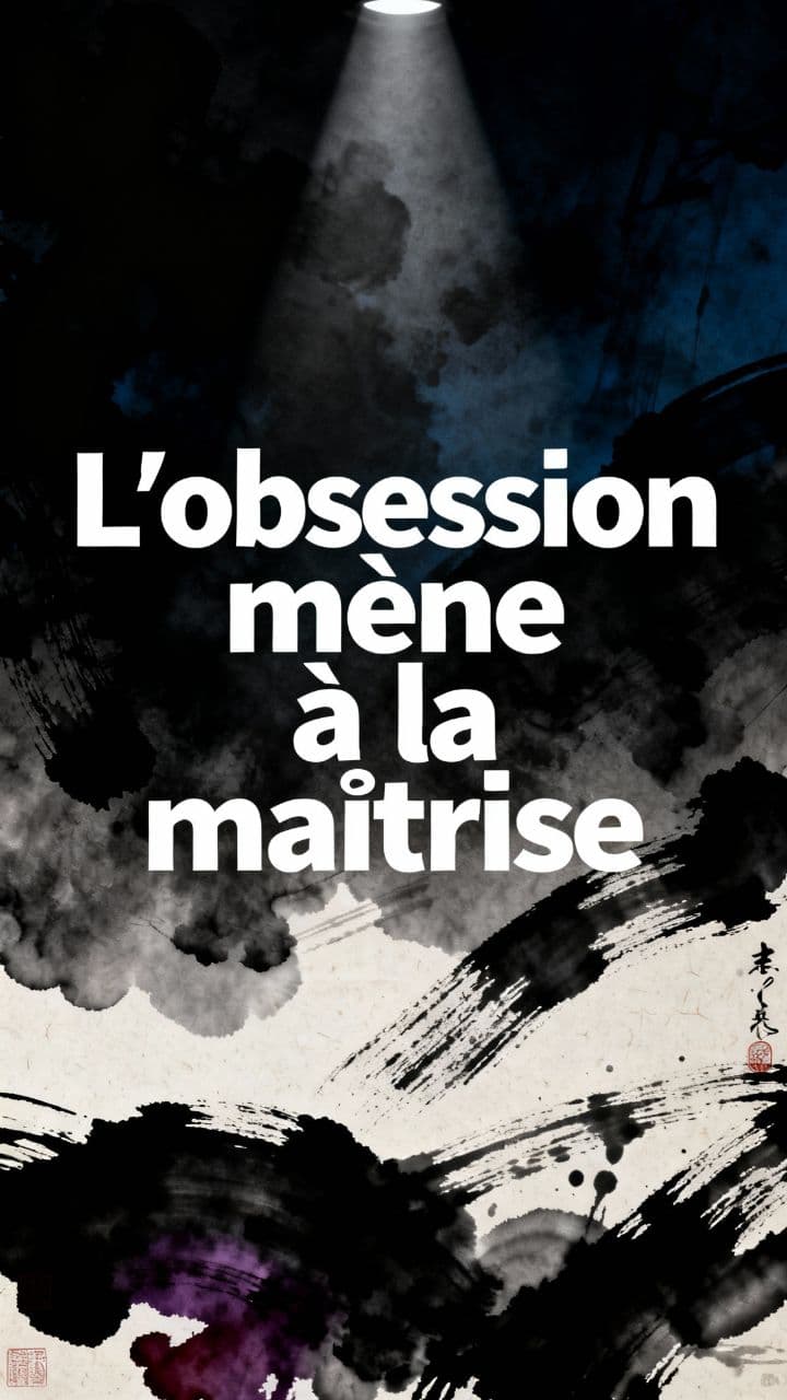 L’obsession mène à la maîtrise