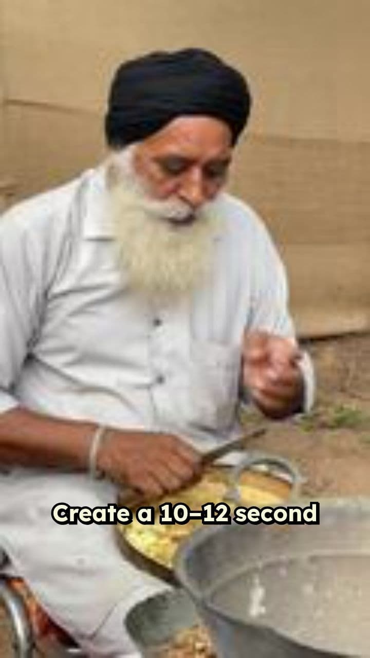 Cinematic Indian Cooking Journey