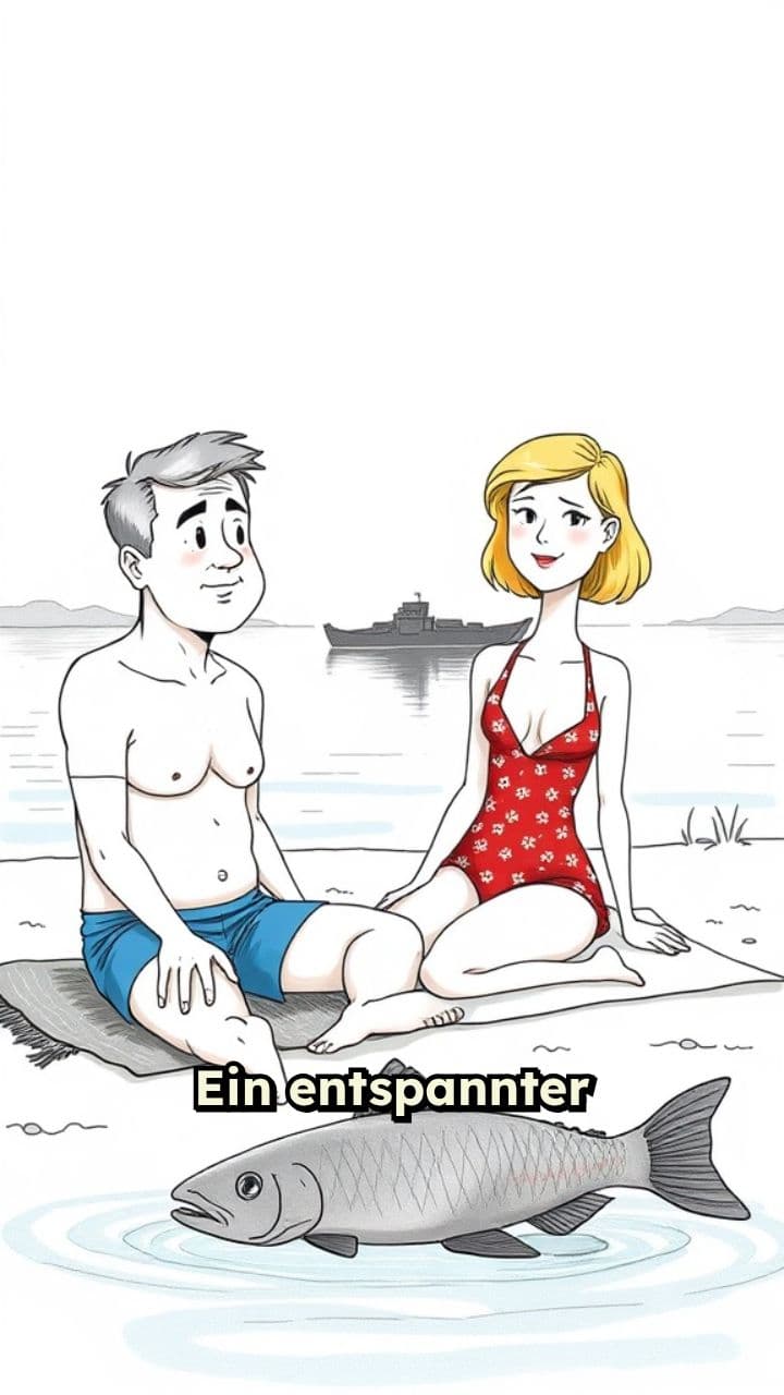 Riesenwels greift Badegäste am Brombachsee an