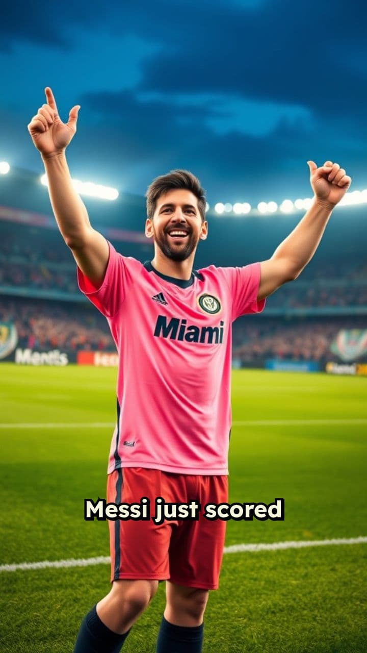 Messi Defies Physics with Incredible Goal