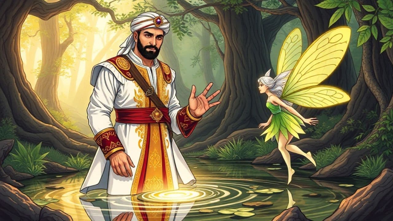 जादुई पानी और परी की आज़ादी