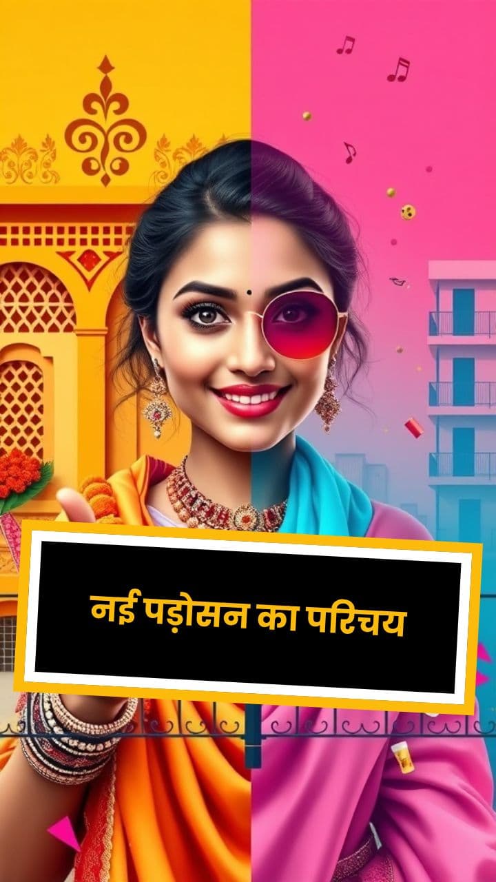 नई पड़ोसन का परिचय