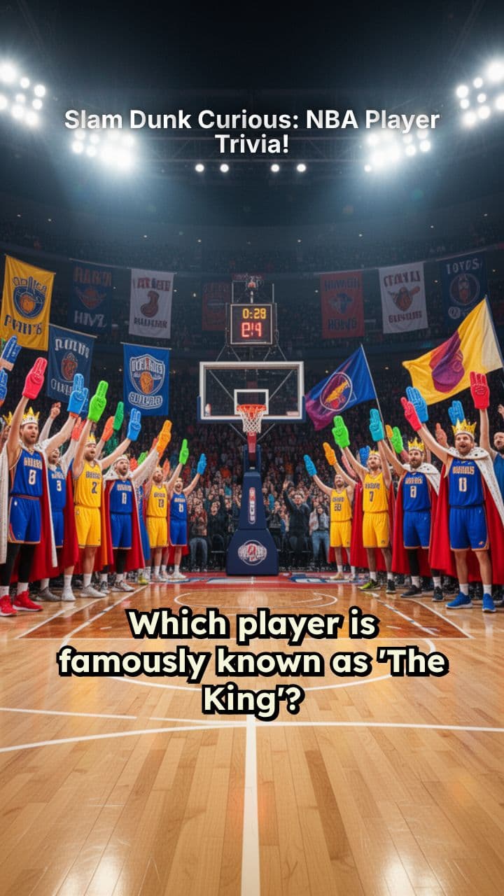 Slam Dunk Curious: NBA Player Trivia!