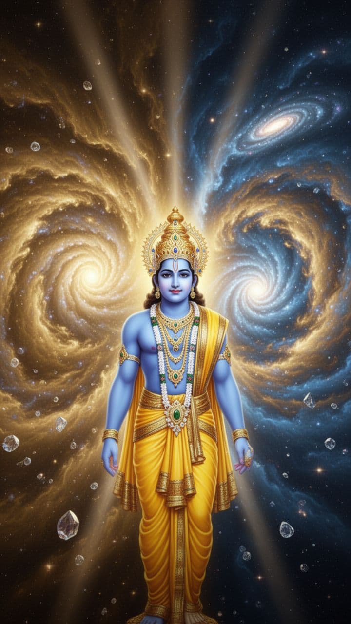 The Divine Emergence of Lord Vishnu