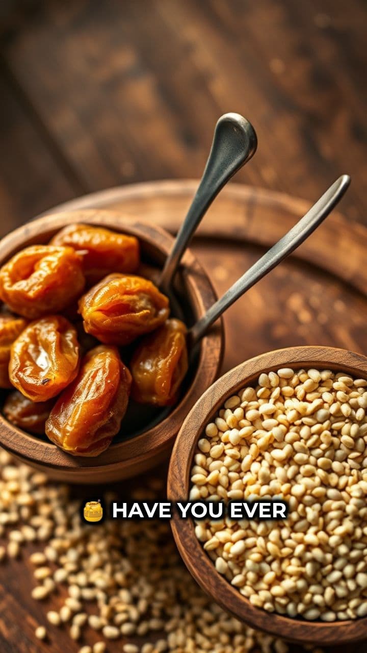 Sesame and Dates: A Powerful Combo