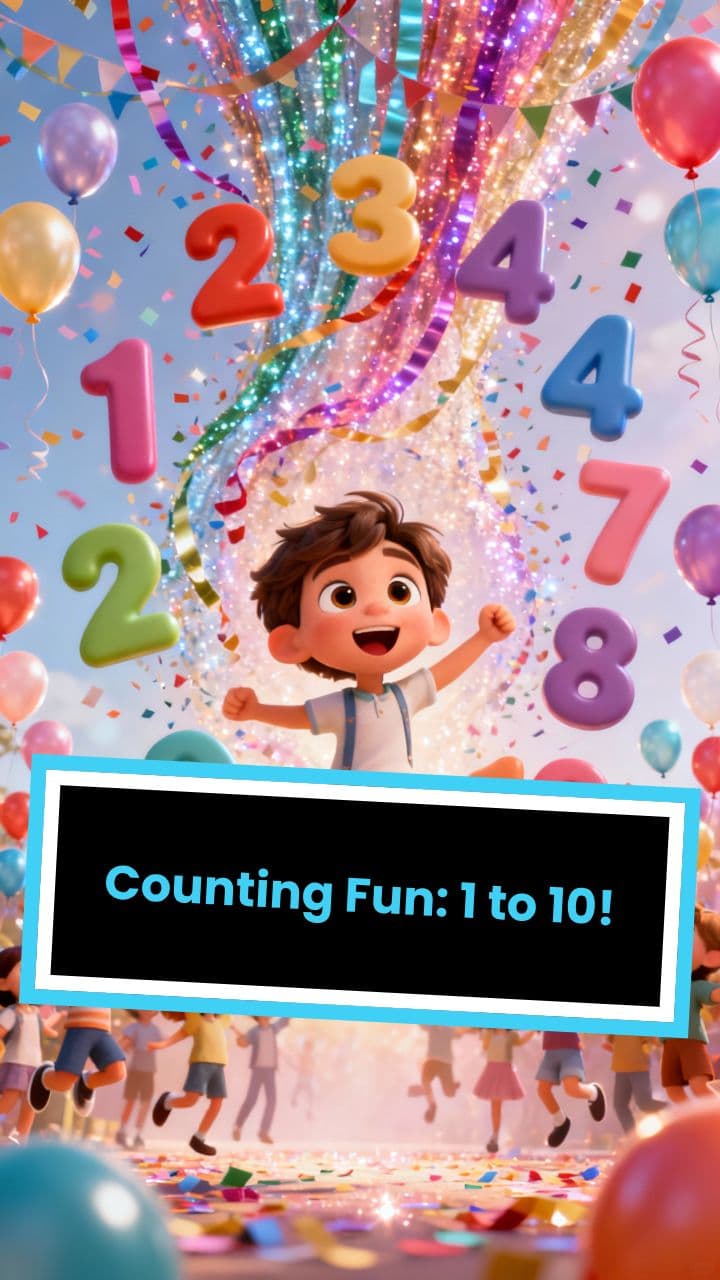Counting Fun: 1 to 10!