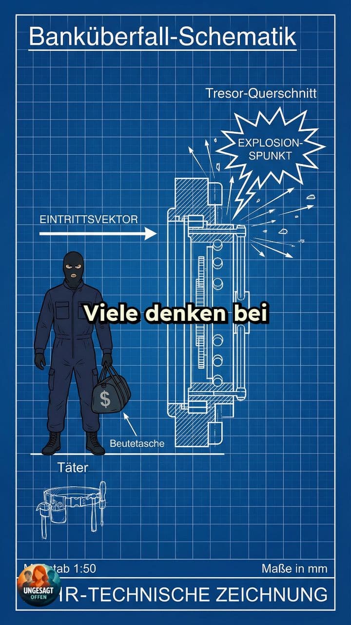 Bankraub mit Zeit statt Gewalt