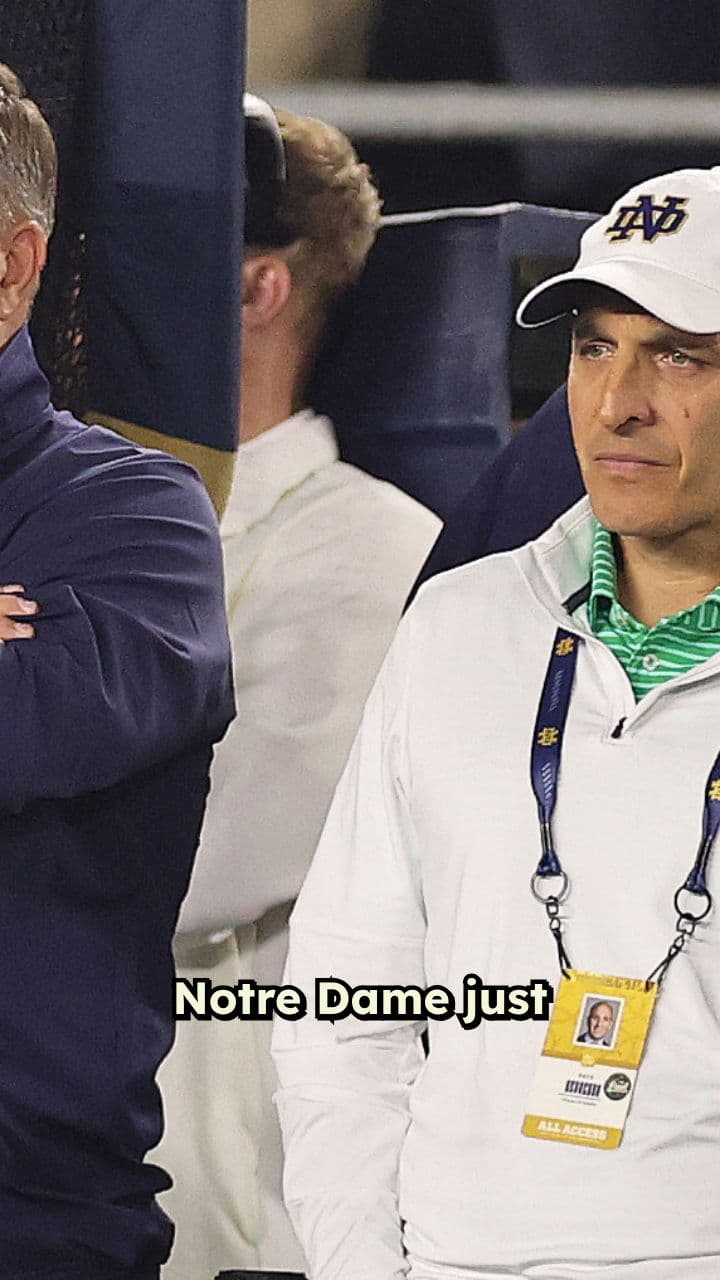 Notre Dame Rejects Bowl Game After Playoff Snub