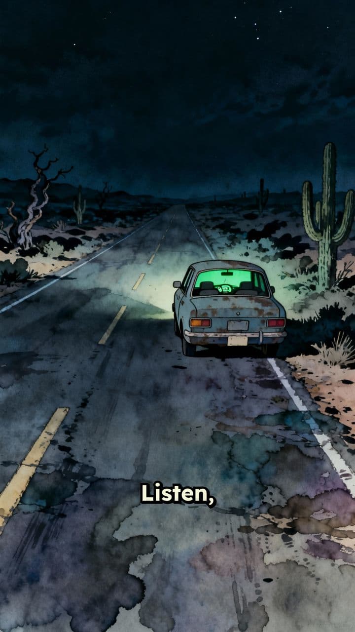 Endless Night in the Desert