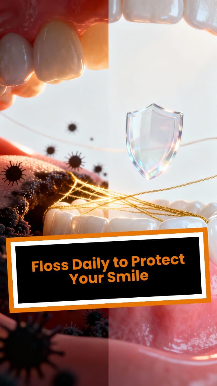 Floss Daily to Protect Your Smile