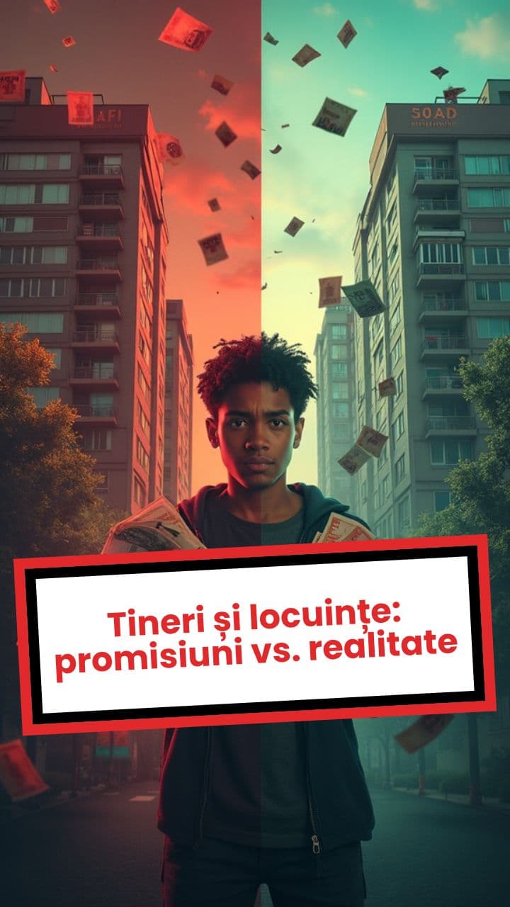 Tineri și locuințe: promisiuni vs. realitate