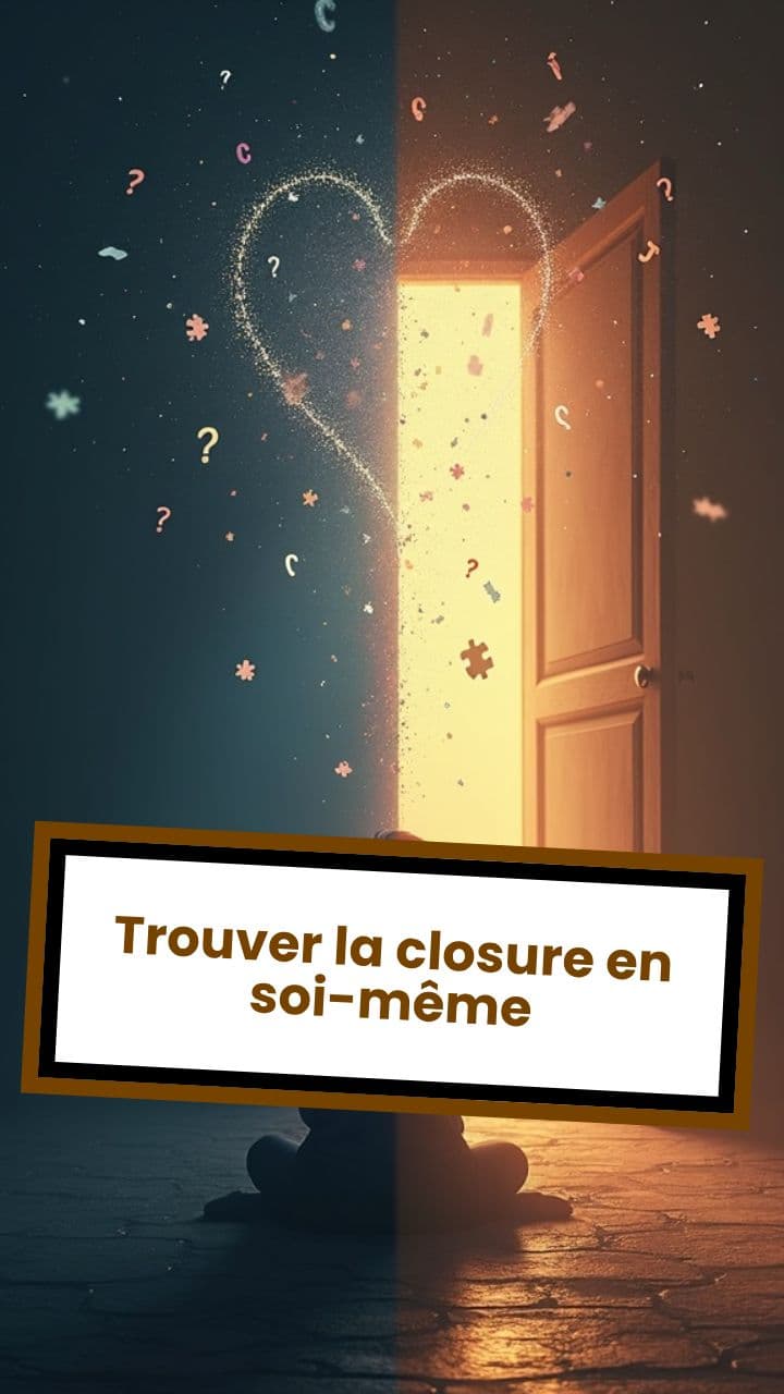 Trouver la closure en soi-même