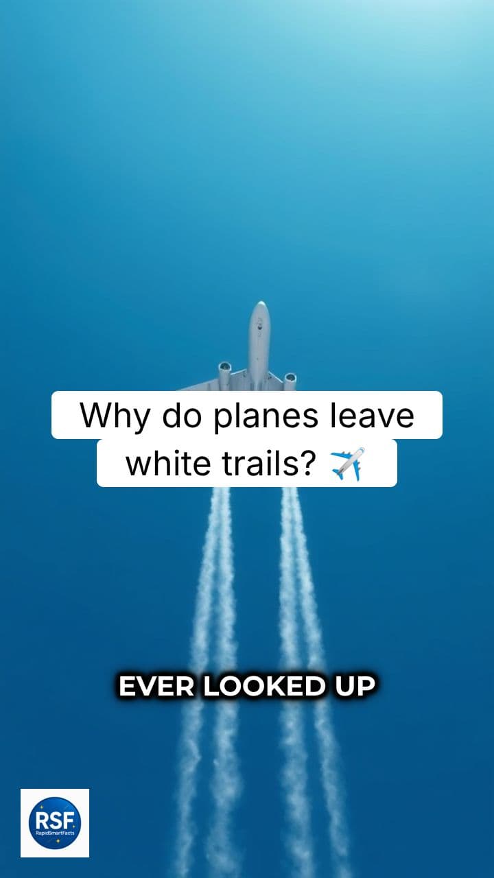Why Do Airplanes Leave White Trails?