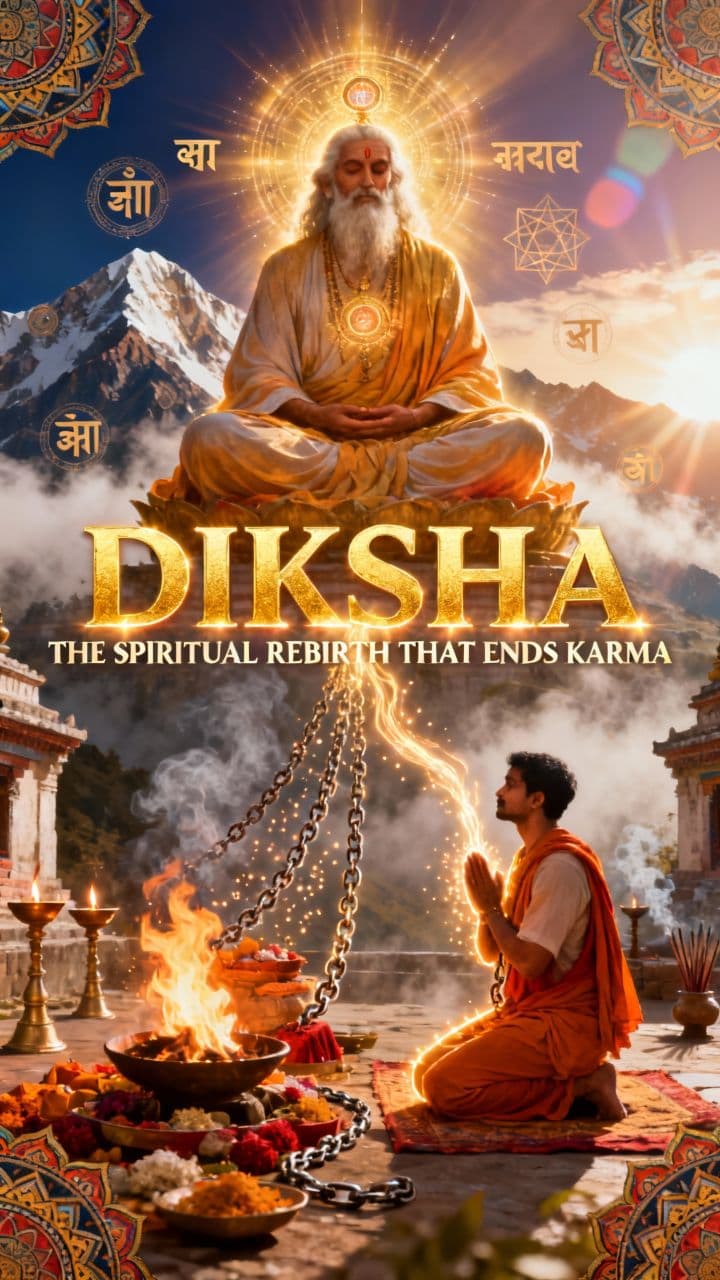 Diksha: The Spiritual Rebirth That Ends Karma