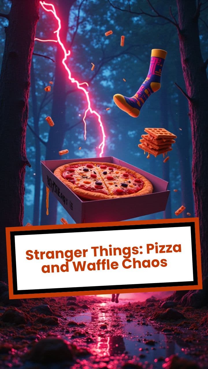 Stranger Things: Pizza and Waffle Chaos