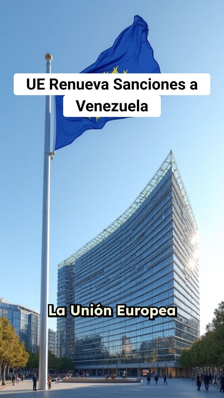 Unión Europea Renueva Sanciones Contra Gobierno de Nicolás Maduro