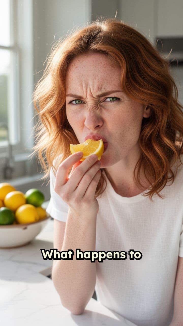 What Happens When You Eat a Lemon