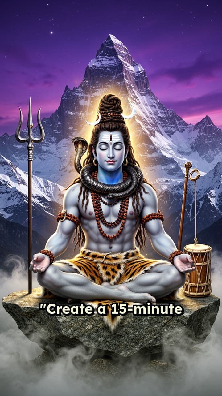 15-Minute Om Namah Shivaya Chanting Video