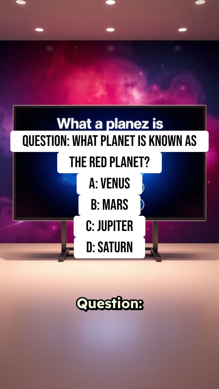 Red Planet Quiz