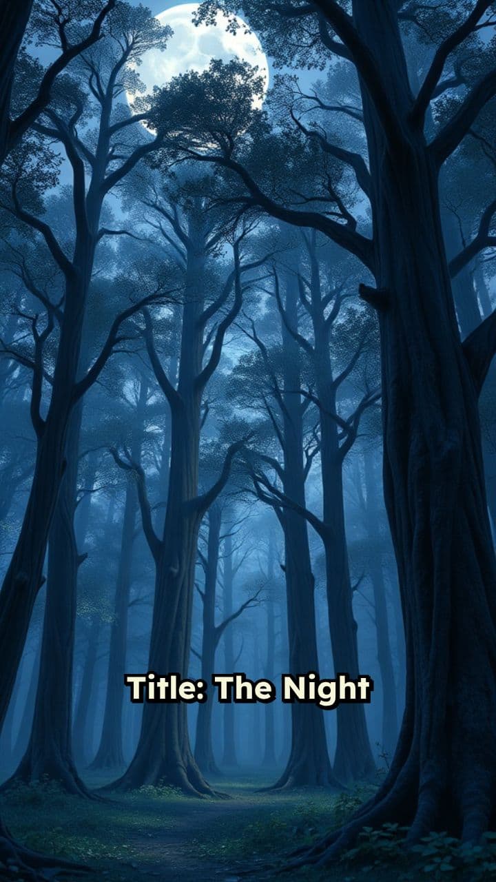 Bravery in the Moonlit Forest