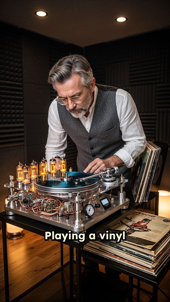 Ultra High-End Turntables Go Rocket Science