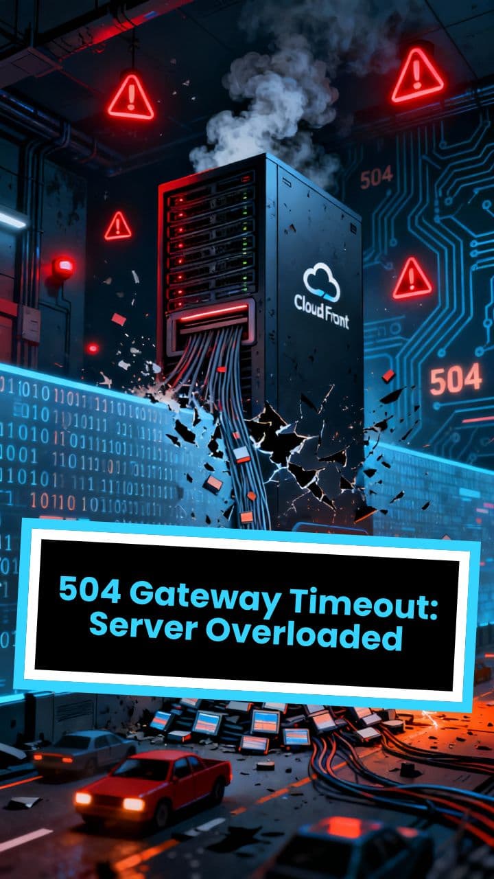 504 Gateway Timeout: Server Overloaded