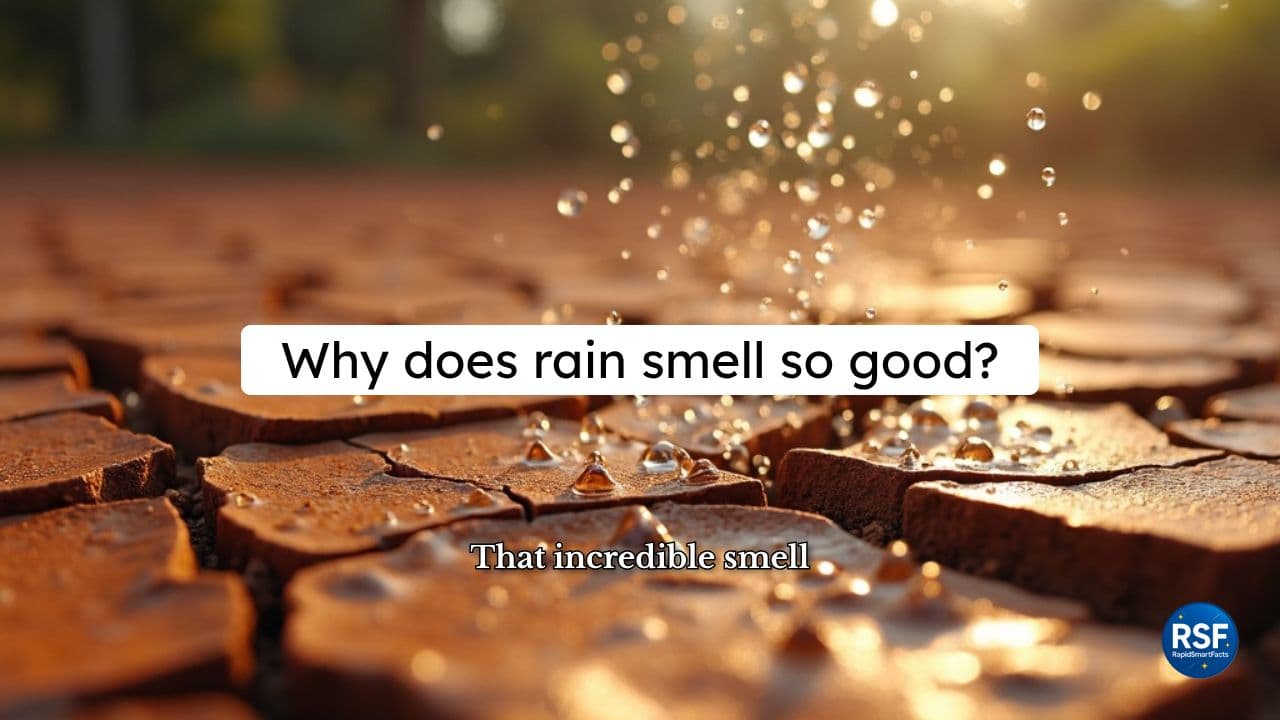 Why Rain Smells So Good — The Science of Petrichor | RapidSmartFacts