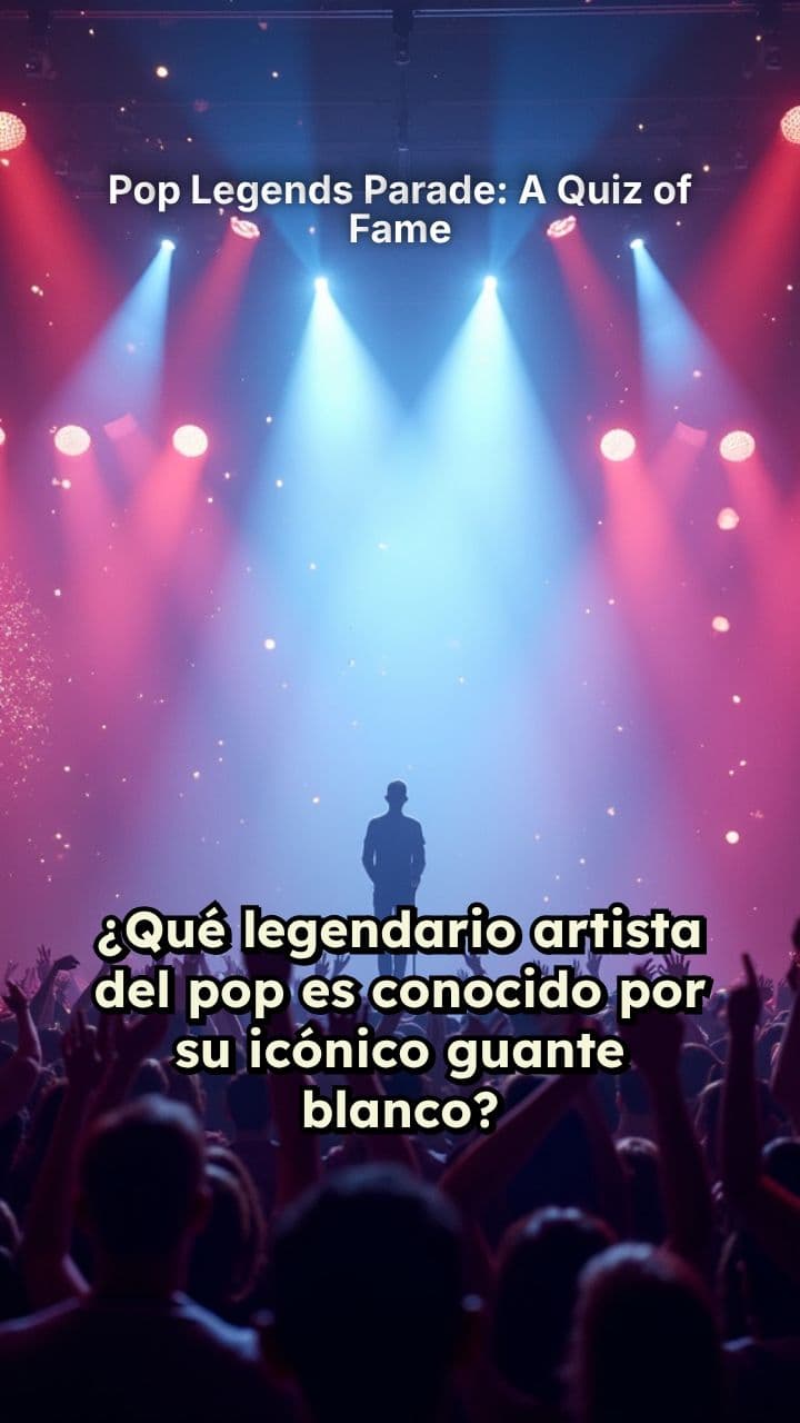 Pop Legends Parade: A Quiz of Fame