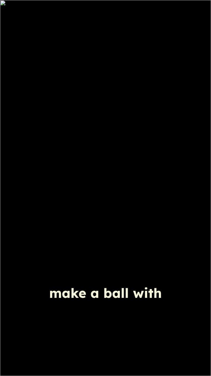 Muscular Ball in the Forest