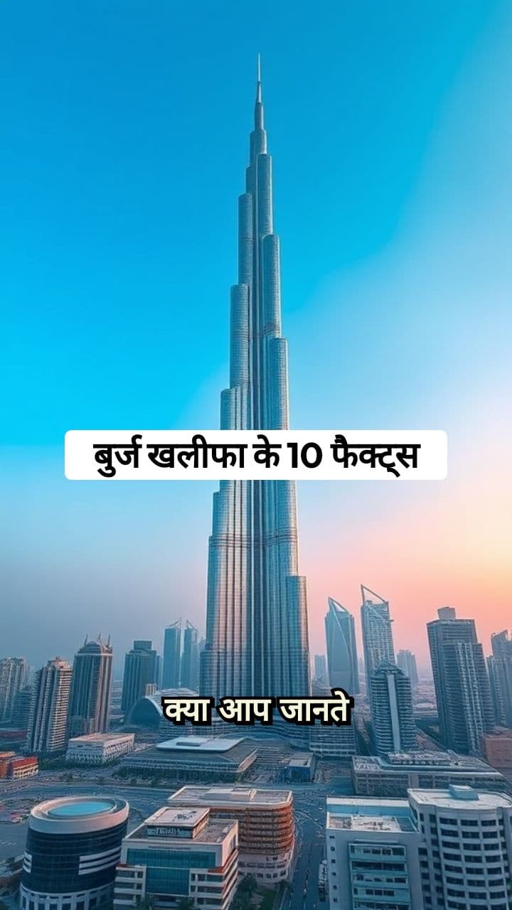 बुर्ज खलीफा के 10 फैक्ट्स