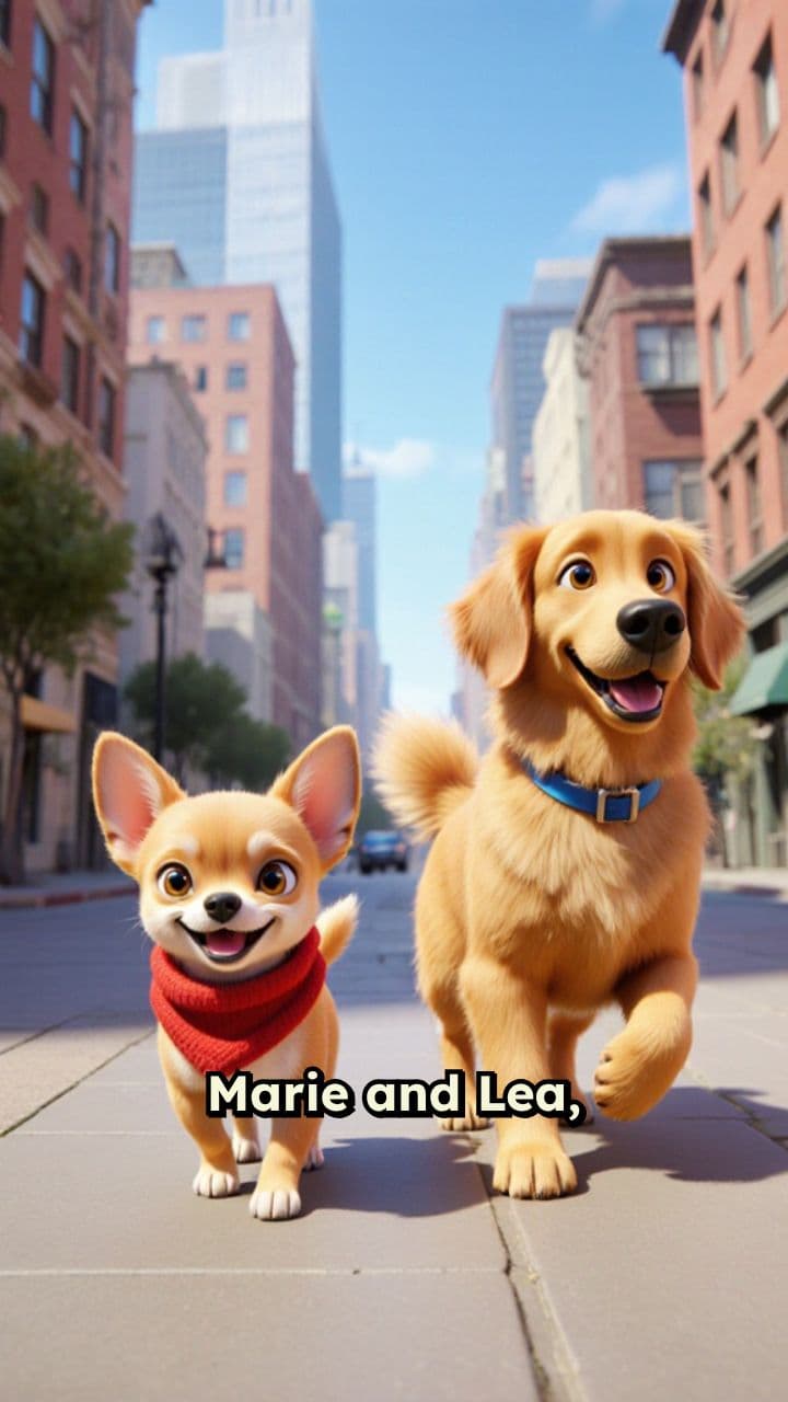 Marie and Lea's Cafe Adventure