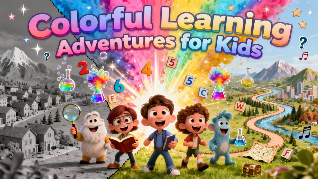 Colorful Learning Adventures for Kids