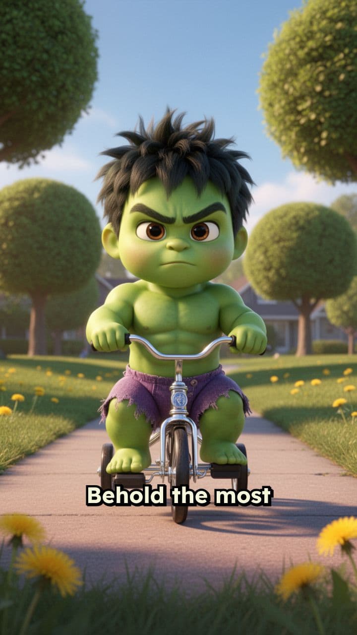 The Mighty Baby Hulk