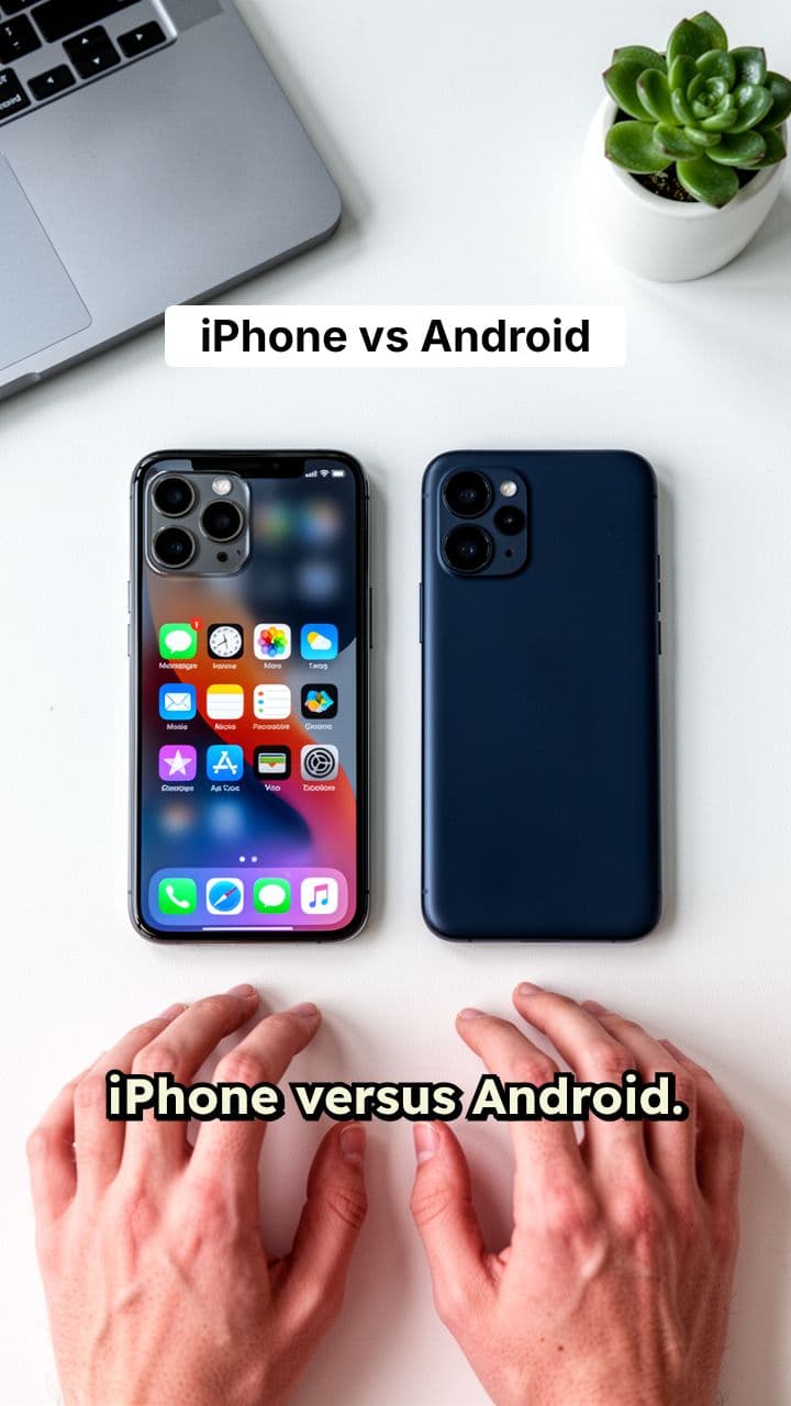 iPhone vs Android Scrolling Comparison