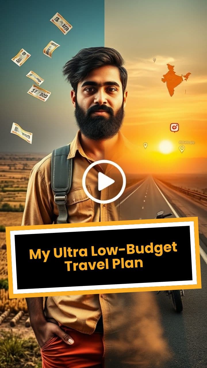 My Ultra Low-Budget Travel Plan