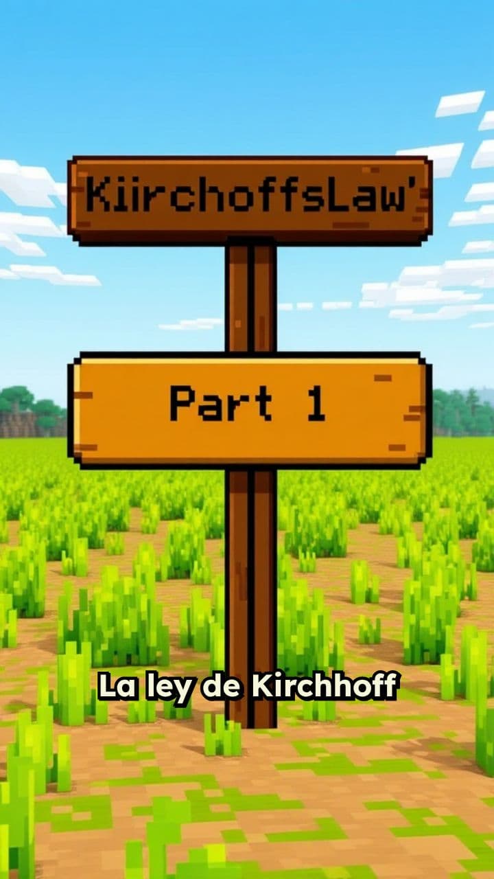 Ley de Kirchhoff: Conservación de Carga y Energía