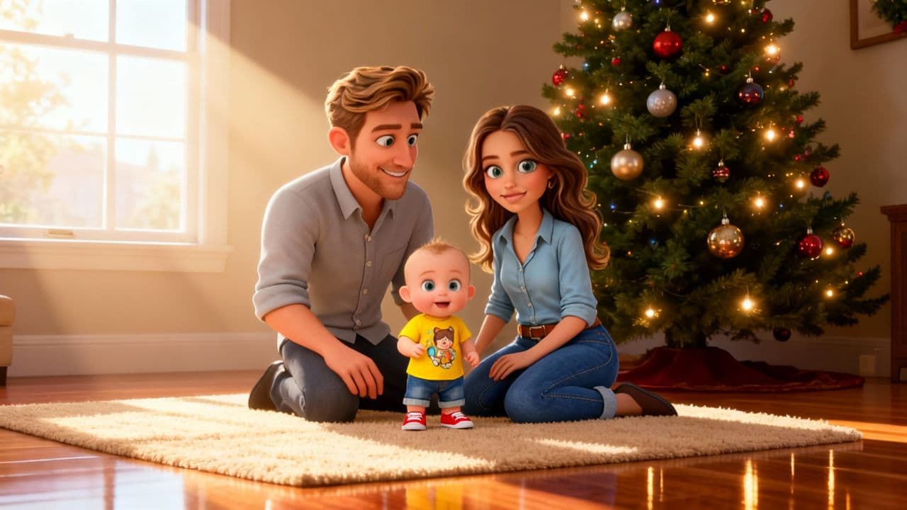 Beibei’s Cozy Christmas Morning