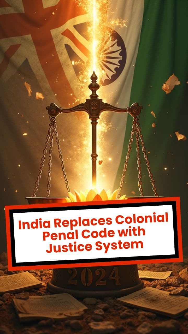 India Replaces Colonial Penal Code with Justice System