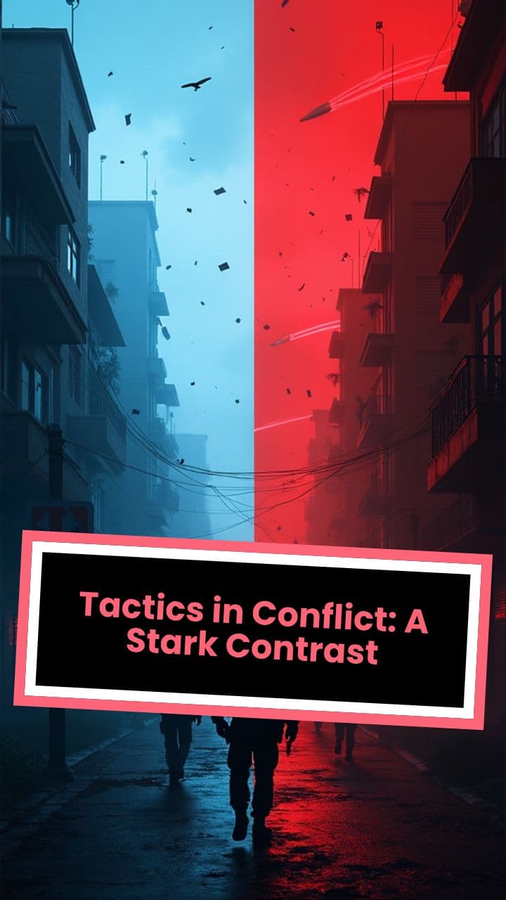 Tactics in Conflict: A Stark Contrast