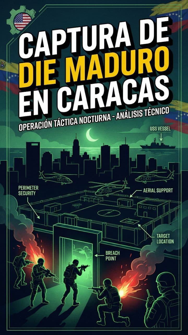 Captura de Maduro en Caracas