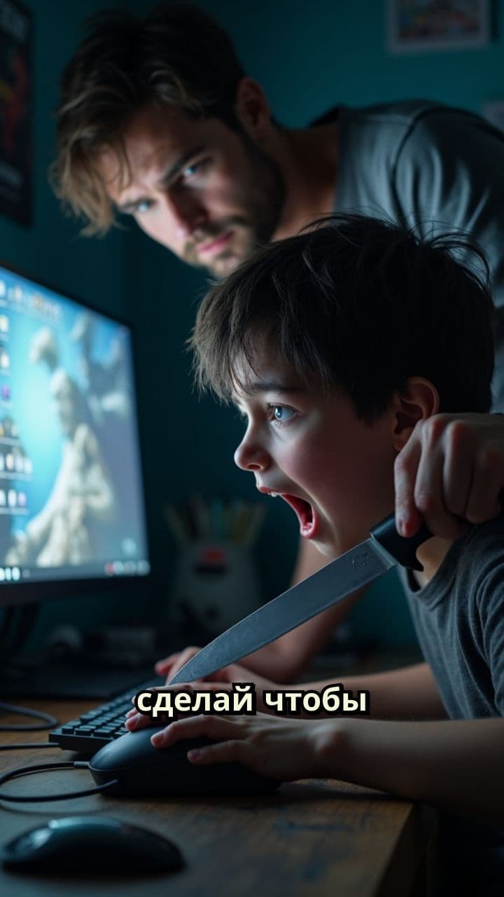 Батя перерезал интернет школьнику