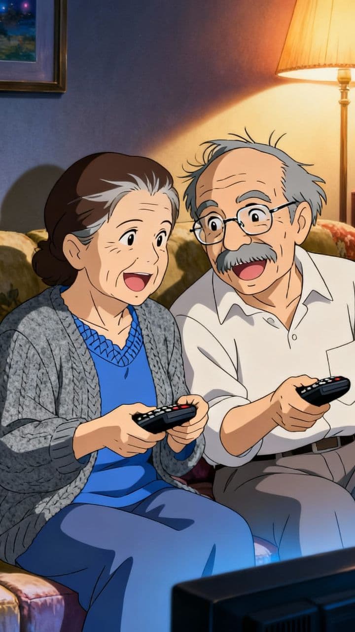 Playful TV Remote Battle