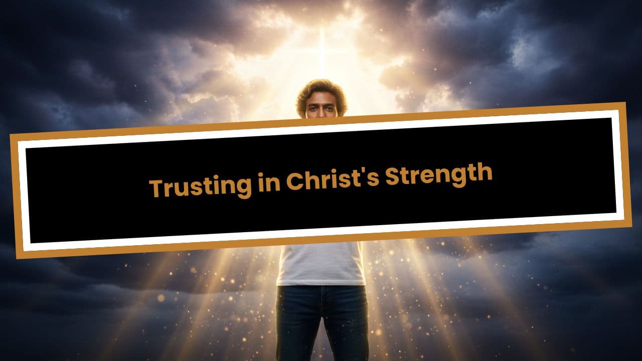 Trusting in Christ's Strength