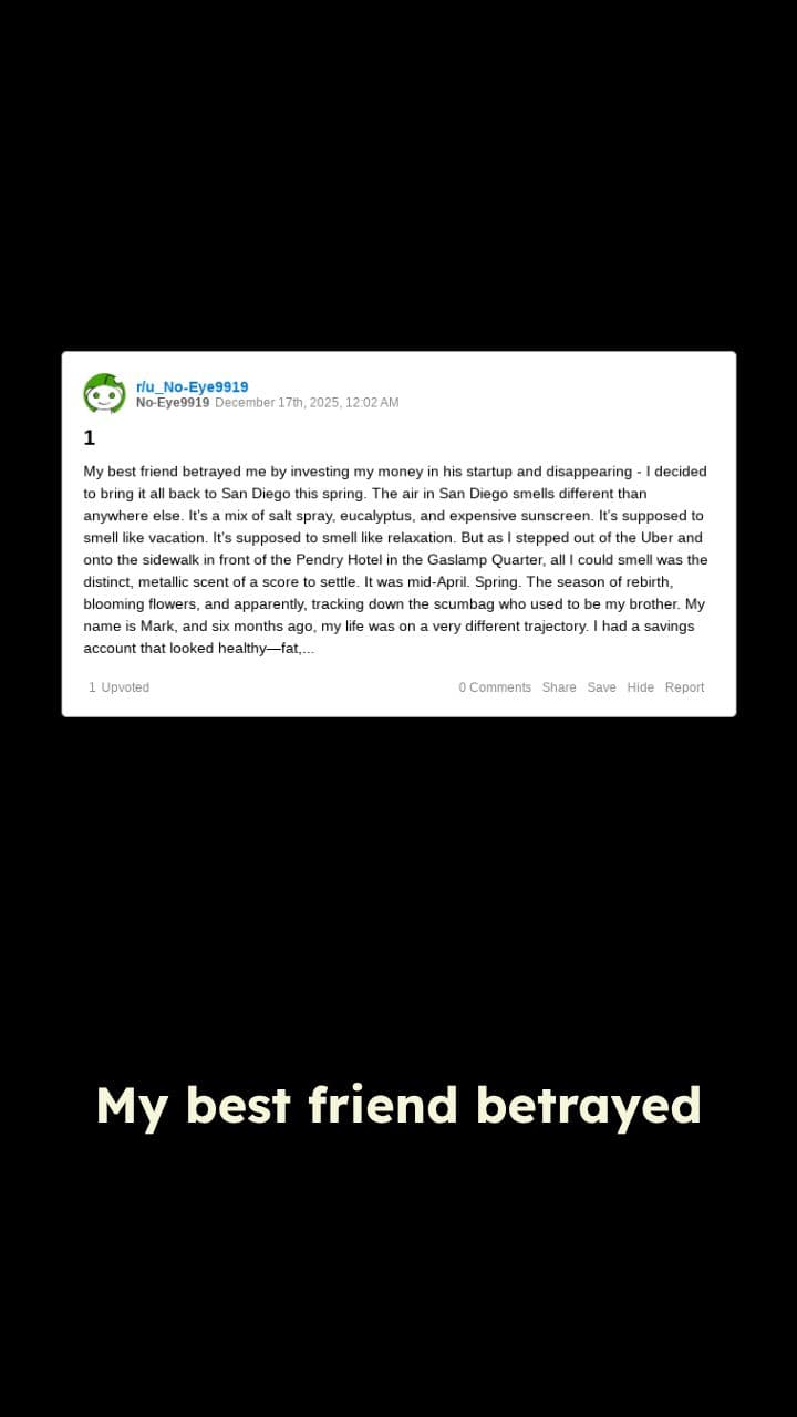 A Score to Settle in San Diego