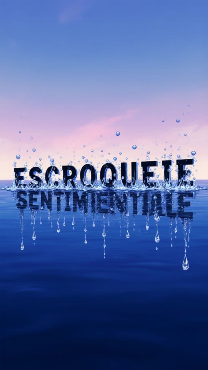 Escroquerie Sentimentale Émergeant de la Mer