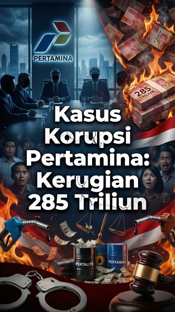 Kasus Korupsi Pertamina: Kerugian 285 Triliun