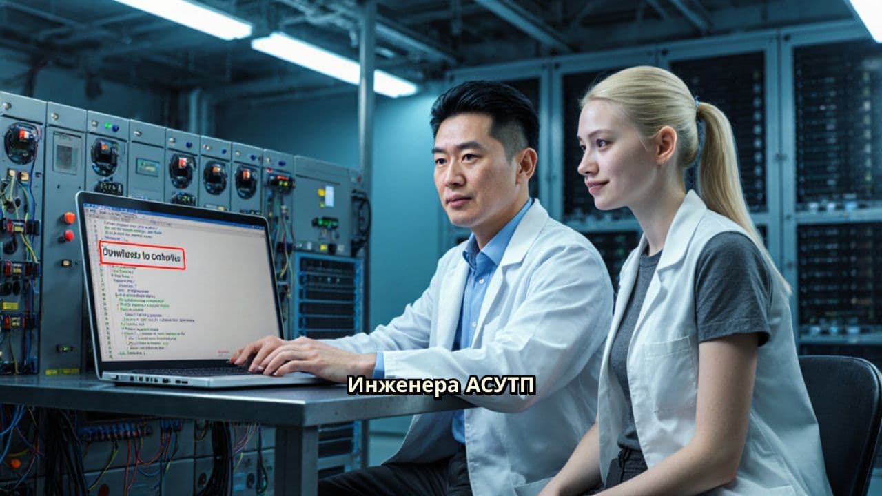 Настройка контроллера АСУТП