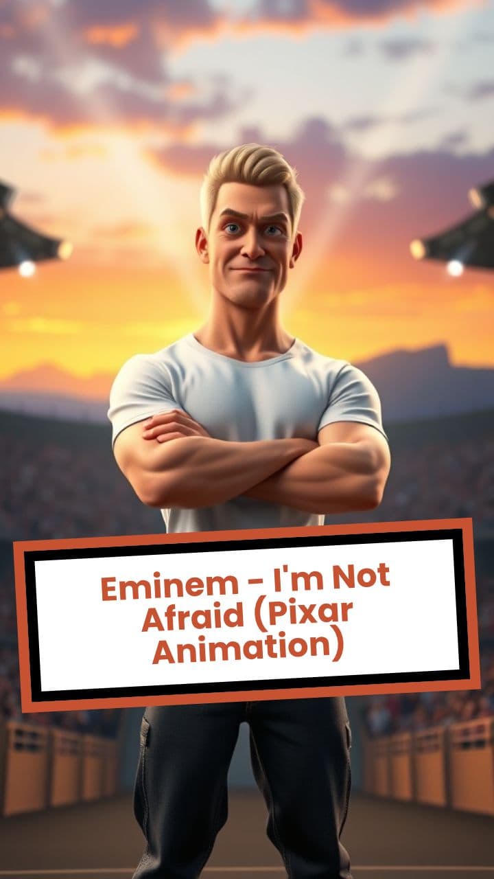 Eminem - I'm Not Afraid (Pixar Animation)