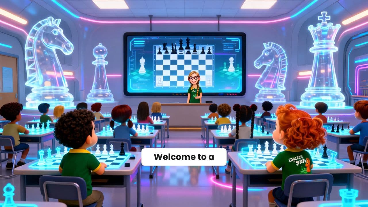 The Neon Chess Adventure